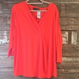 Lane Bryant Swing Pleated Top SIZE 18/20 NWT
